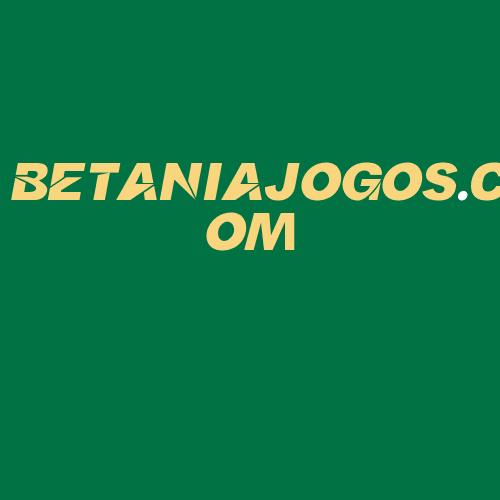 Logo da BETANIAJOGOS